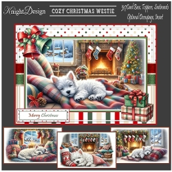 Cozy Christmas Westie Mini Kit