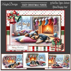 Cozy Christmas Yorkie Mini Kit