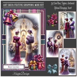 Art Deco Festive Shopping Mini Kit