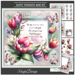 Happy Thoughts Mini Page Kit