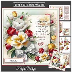 Love & Joy 2 Mini Page Kit