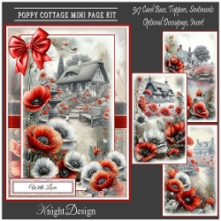 Poppy Cottage Mini Page Kit