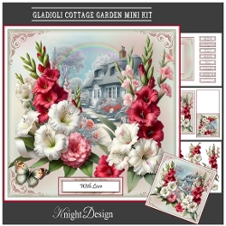 Gladioli Cottage Garden Mini Page Kit