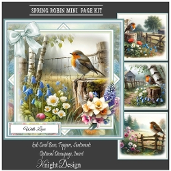 Spring Robin Mini Page Kit