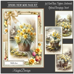Spring View Mini Page Kit