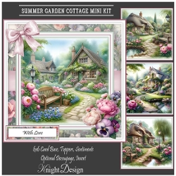 Summer Garden Cottage Mini Page Kit