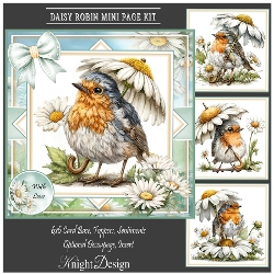 Daisy Robin Mini Page Kit