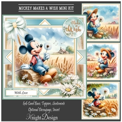 Mickey A Wish Mini Page Kit
