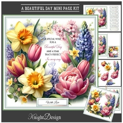 A Beautiful Day Mini Page Kit