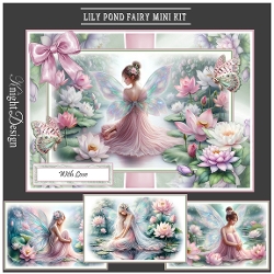 Lily Pond Fairy Mini Page Kit