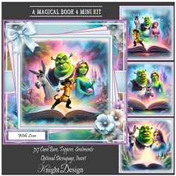 A Magical Book 4 Mini Page Kit