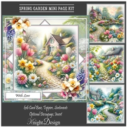 Spring Garden Mini Page Kit