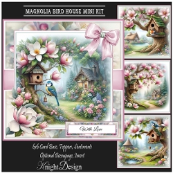 Magnolia Bird House Mini Page Kit