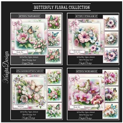 Butterfly Floral Mini Kit Collection
