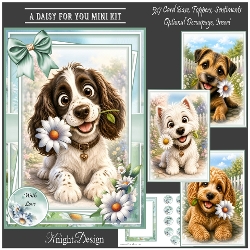 Whimsical Daisy For You Mini Page Kit 