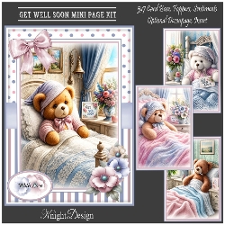 Get Well Soon Mini Page Kit
