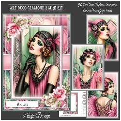 Art Deco Glamour 2 Mini Page Kit