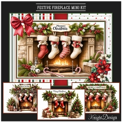 Festive Fireplace Mini Kit