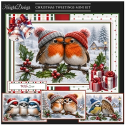 Christmas Tweetings Mini Page Kit
