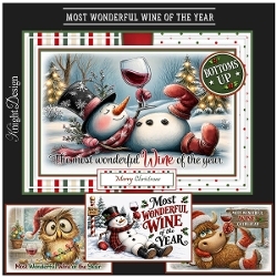 cup1455804_58488 - Most Wonderful Wine Of The Year Mini Page Kit