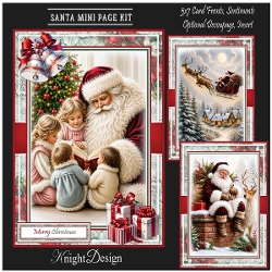 cup1455830_58488 - Santa Mini Page Kit