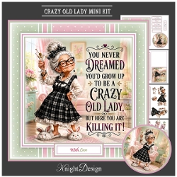 Crazy Old Lady Mini Kit