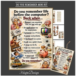 Do You Remember Mini Page Kit