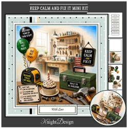 cup1459120_58488 - Keep Calm And Fix It Mini Kit