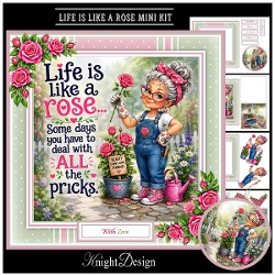 cup1460695_58488 - Life Is Like A Rose Mini Kit