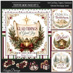 Festive Mini Page Kit 2