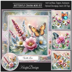 Butterfly Charm Mini Kit