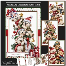 cup1466979_58488 - Whimsical Christmas Bears Stack Mini Kit 