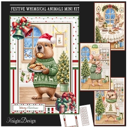 cup1468122_58488 - Festive Whimsical Animals Mini Kit