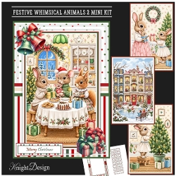 cup1468460_58488 - Festive Whimsical Animals 2 Mini Kit 