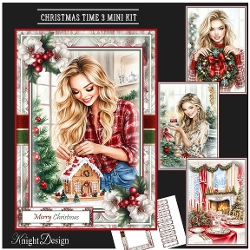 cup1469230_58488 - Christmas Time 3 Mini Page Kit 