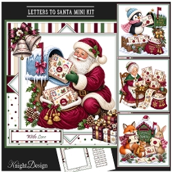cup1469470_58488 - Letters To Santa Mini Page Kit 