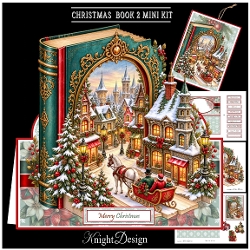 Christmas Book 2 Tent Card Mini Kit