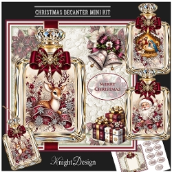 Christmas Decanter Card Fronts