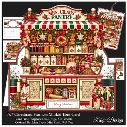 cup1472678_58488 - Farmers Market - Mrs Claus Pantry Tent Card Mini Kit