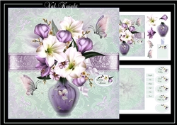 Lilies & Vase Mini Kit