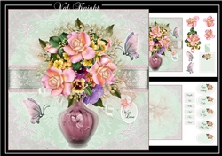 Summer Bouquet & Vase Mini Kit