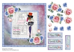 Humourous Card Front - Im not a shopaholic