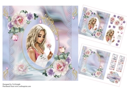 Pretty Flowers Mini Page Kit