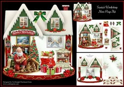 Santas Workshop Mini Page Kit