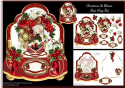 Christmas In Bloom Mini Page Kit