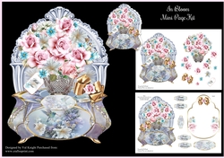 In Bloom Shaped Mini Page Kit
