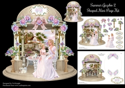 Summer Gazebo 2 Shaped Mini Page Kit