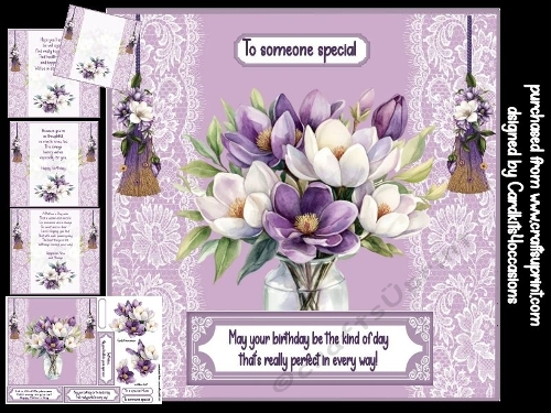 Purple Magnolias