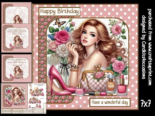 Girls and Glamour 7x7