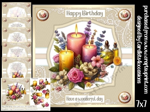 You love your candles 7x7